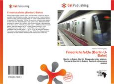 Обложка Friedrichsfelde (Berlin U-Bahn)