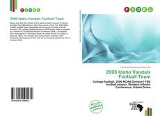 2006 Idaho Vandals Football Team的封面