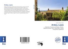 Ardea, Lazio kitap kapağı