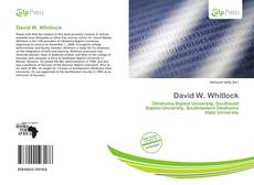 David W. Whitlock kitap kapağı