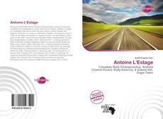 Capa do livro de Antoine L'Estage 