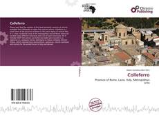 Bookcover of Colleferro