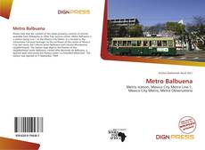 Copertina di Metro Balbuena