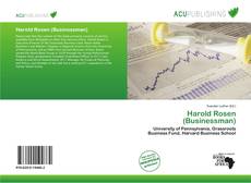 Buchcover von Harold Rosen (Businessman)