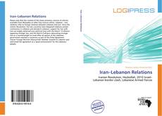 Buchcover von Iran–Lebanon Relations