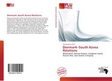 Bookcover of Denmark–South Korea Relations