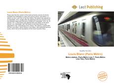 Copertina di Louis Blanc (Paris Métro)