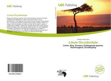Lilium Occidentale的封面