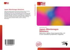 Bookcover of Japan–Montenegro Relations