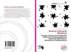 Kosovo–Lithuania Relations kitap kapağı