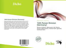 Capa do livro de 14th Panzer Division (Germany) 