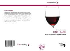 Buchcover von FINE+RARE