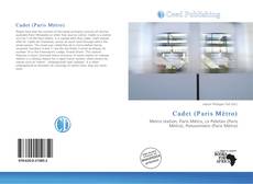 Portada del libro de Cadet (Paris Métro)