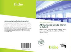 Copertina di Afrikanische Straße (Berlin U-Bahn)