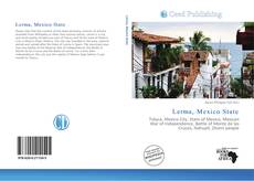 Portada del libro de Lerma, Mexico State