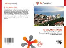 Bookcover of El Oro, Mexico State