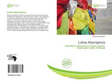 Couverture de Lotus Aboriginus