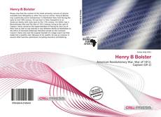 Capa do livro de Henry B Bolster 