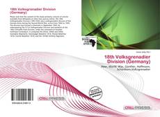 Capa do livro de 18th Volksgrenadier Division (Germany) 