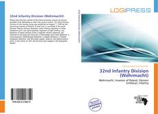 Capa do livro de 32nd Infantry Division (Wehrmacht) 