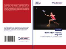 Badminton Sporunu Tanıyalım kitap kapağı