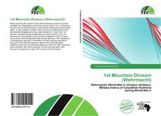 Bookcover of 1st Mountain Division (Wehrmacht)