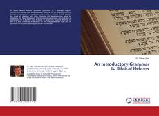 Copertina di An Introductory Grammar to Biblical Hebrew