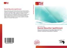 Daniel Boucher (politician) kitap kapağı