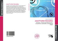 Buchcover von José Froilán González