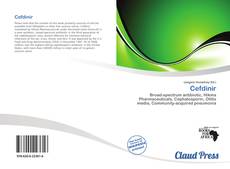 Portada del libro de Cefdinir