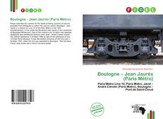 Borítókép a  Boulogne – Jean Jaurès (Paris Métro) - hoz