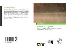 Copertina di Mimulus Exiguus