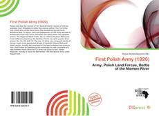 First Polish Army (1920)的封面