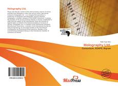 Borítókép a  Holography Ltd. - hoz