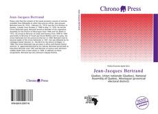 Buchcover von Jean-Jacques Bertrand