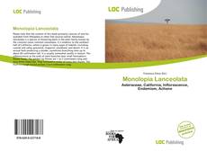 Capa do livro de Monolopia Lanceolata 