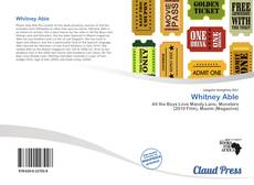 Portada del libro de Whitney Able