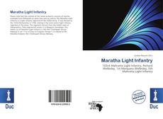 Bookcover of Maratha Light Infantry