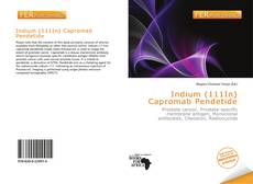 Bookcover of Indium (111In) Capromab Pendetide