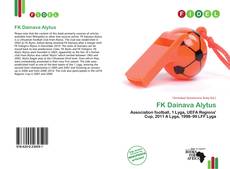 Portada del libro de FK Dainava Alytus