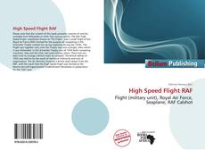 Copertina di High Speed Flight RAF