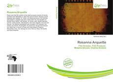 Buchcover von Rosanna Arquette