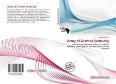 Capa do livro de Army of Central Kentucky 