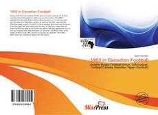 Обложка 1903 in Canadian Football