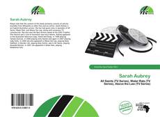 Обложка Sarah Aubrey