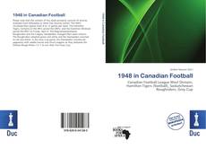 1948 in Canadian Football的封面