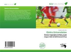 Buchcover von Gintra Universitetas