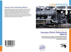 Capa do livro de Lesnaya (Saint Petersburg Metro) 