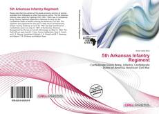 Capa do livro de 5th Arkansas Infantry Regiment 