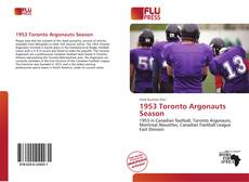 1953 Toronto Argonauts Season的封面